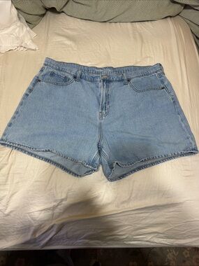 Old Navy Light Blue high rise baggy shorts